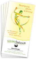 Faltblätter – Körperbalance Katrin Drange